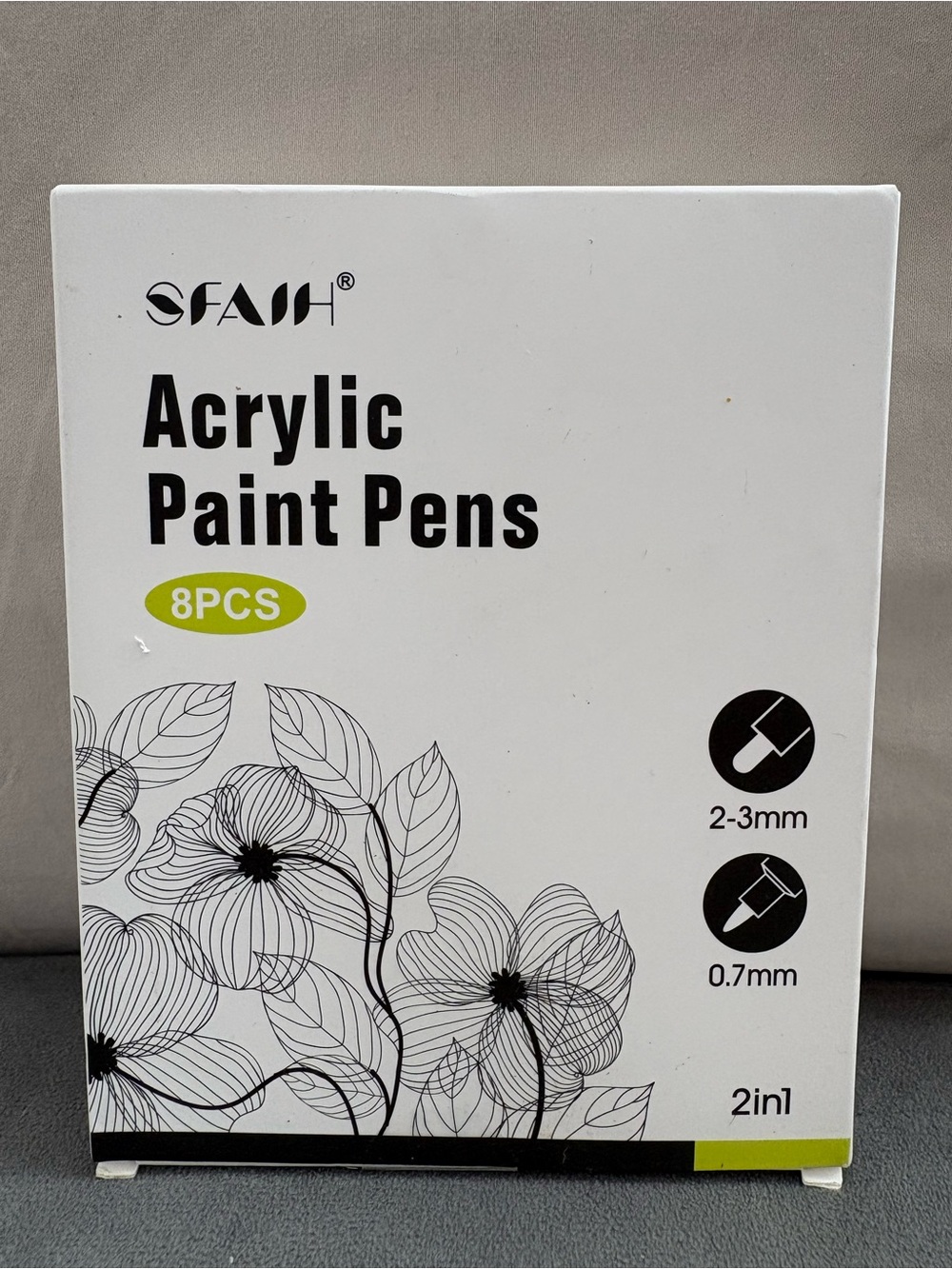 SFAIH Acrylic Paint Pens - 8 Count